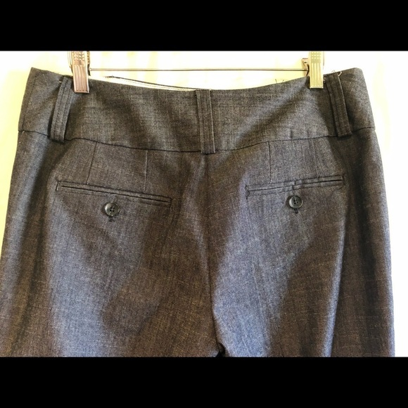 Maurices Y2K Charcoal Gray Career Pant Trouser Pant 5/6 Workcore Light Acadamia - Picture 4 of 6